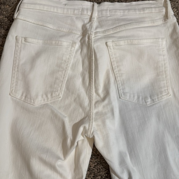 3x1 brand white skinny jeans raw hem. Size 29. Excellent condition - Picture 4 of 5